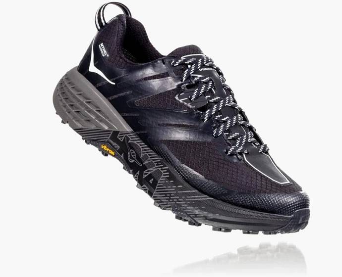 Dámské Turistické Boty Hoka Speedgoat 3 Nepromokavé Černé | CZ-8453972