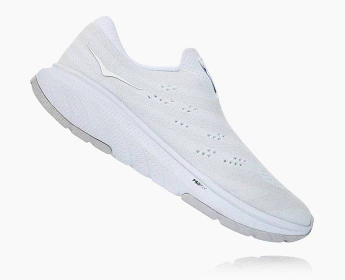 Dámské Boty Slip On Hoka Cavu 3 Slip Bílé | CZ-1985603