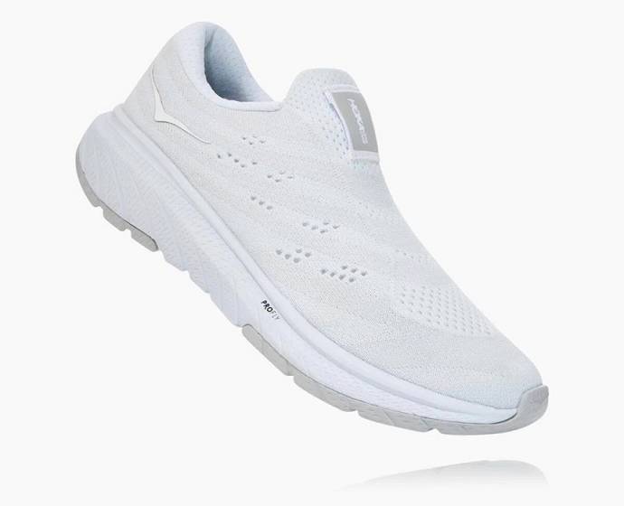 Dámské Boty Slip On Hoka Cavu 3 Slip Bílé | CZ-1985603