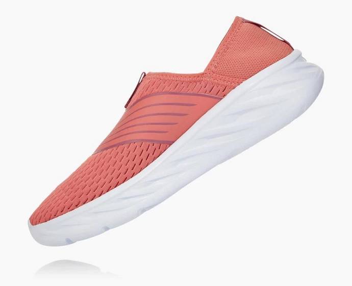 Dámské Boty Slip On Hoka ORA Recovery Růžové | CZ-9583174