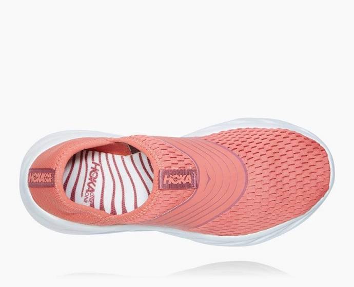 Dámské Boty Slip On Hoka ORA Recovery Růžové | CZ-9583174