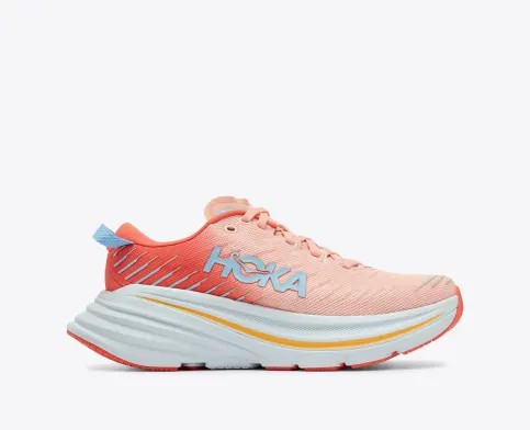 Dámské Racing Boty Hoka Bondi X Oranžové Růžové | CZ-5371462