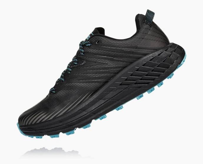 Dámské Trailové Běžecké Boty Hoka Speedgoat 4 GORE-TEX Černé | CZ-5902368