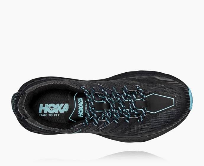 Dámské Trailové Běžecké Boty Hoka Speedgoat 4 GORE-TEX Černé | CZ-5902368