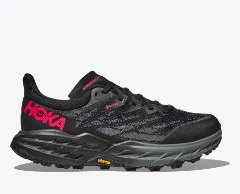 Dámské Trailové Běžecké Boty Hoka Speedgoat 5 GTX Černé | CZ-9810723