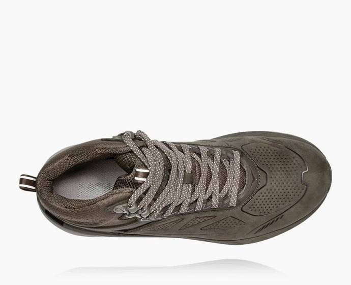 Dámské Turistické Boty Hoka Challenger Mid GORE-TEX Široké Hnědé | CZ-1709486