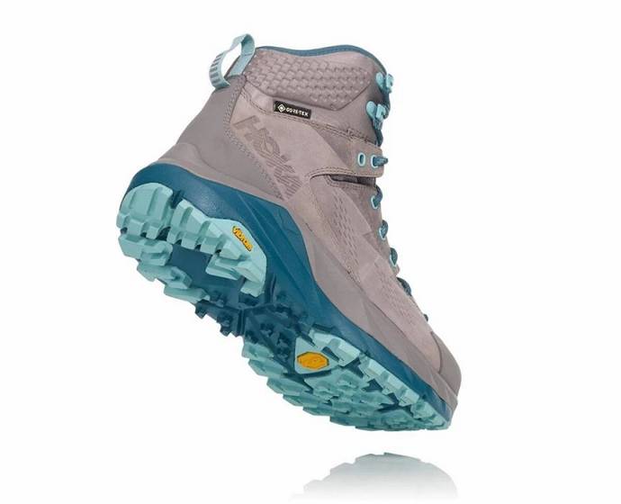 Dámské Turistické Boty Hoka Kaha GORE-TEX Šedé | CZ-9312764