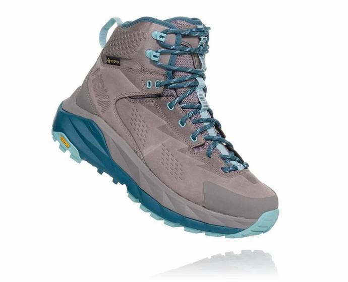 Dámské Turistické Boty Hoka Kaha GORE-TEX Šedé | CZ-9312764