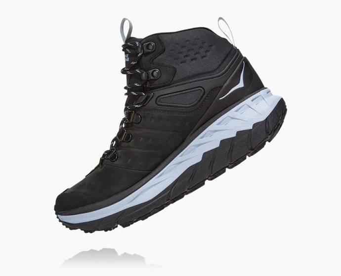 Dámské Turistické Boty Hoka Stinson Mid GORE-TEX Černé | CZ-7128450