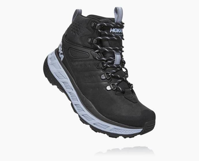 Dámské Turistické Boty Hoka Stinson Mid GORE-TEX Černé | CZ-7128450