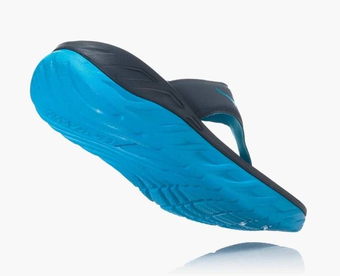 Dámské Žabky Hoka ORA Recovery Tmavě Blankyt | CZ-5182079