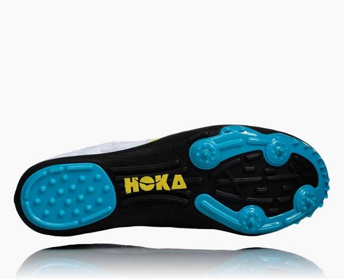 Pánské Boty S Hroty Hoka Rocket LD Bílé | CZ-8536491