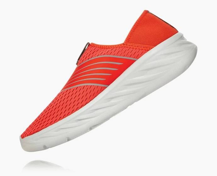 Pánské Boty Slip On Hoka ORA Recovery Oranžové | CZ-8062347