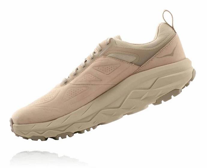 Pánské Trailové Běžecké Boty Hoka Challenger Low GORE-TEX Široké Hnědožlutý | CZ-4267089