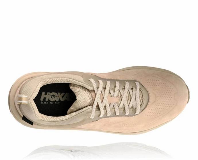 Pánské Trailové Běžecké Boty Hoka Challenger Low GORE-TEX Široké Hnědožlutý | CZ-4267089