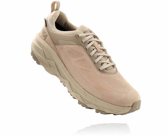 Pánské Trailové Běžecké Boty Hoka Challenger Low GORE-TEX Široké Hnědožlutý | CZ-4267089