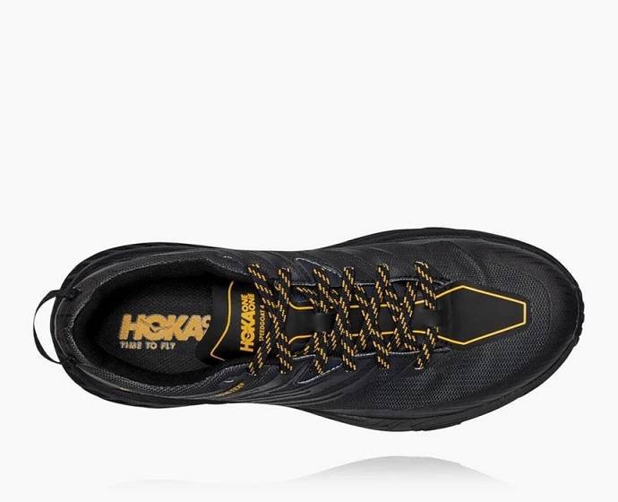 Pánské Trailové Běžecké Boty Hoka Speedgoat 4 GORE-TEX Černé | CZ-2580394