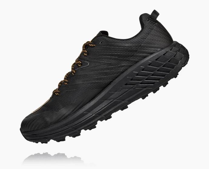 Pánské Turistické Boty Hoka Speedgoat 4 GORE-TEX Černé | CZ-2743650