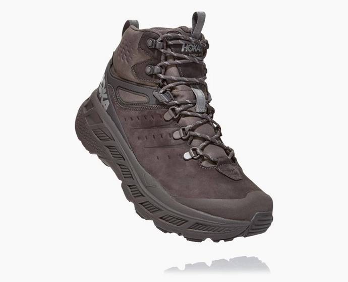 Pánské Turistické Boty Hoka Stinson Mid GORE-TEX Hnědé | CZ-7246159