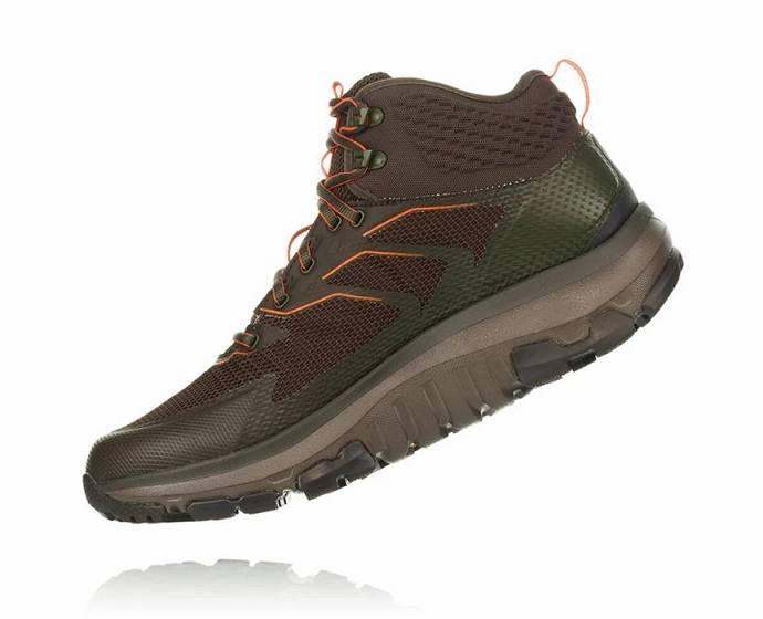 Pánské Turistické Boty Hoka Toa GORE-TEX Hnědé | CZ-8264173