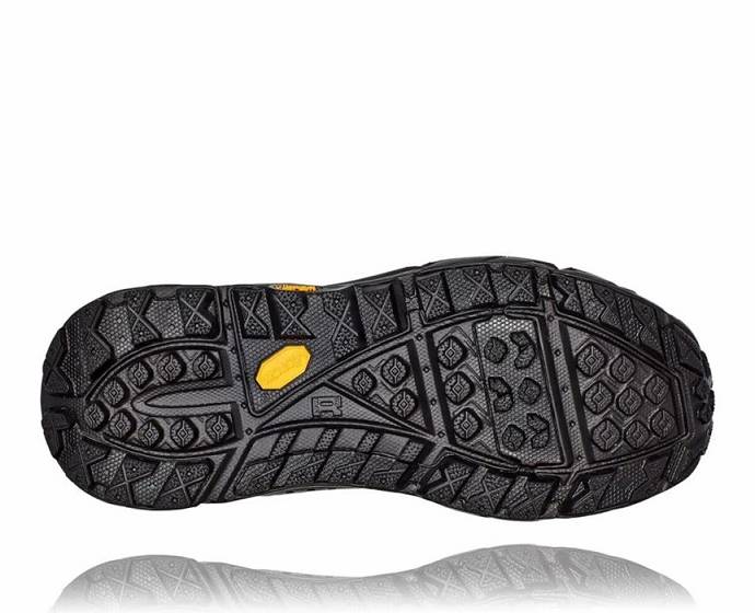 Pánské Turistické Boty Hoka Tor Ultra Low Wp Jp Černé | CZ-8037926