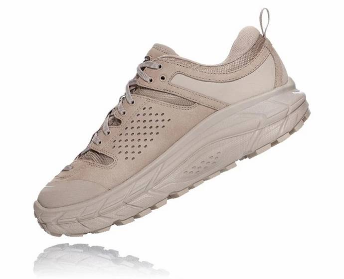 Pánské Turistické Boty Hoka Tor Ultra Low Wp Jp Hnědožlutý | CZ-8792406