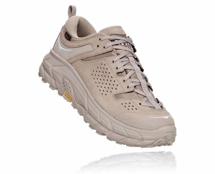 Pánské Turistické Boty Hoka Tor Ultra Low Wp Jp Hnědožlutý | CZ-8792406